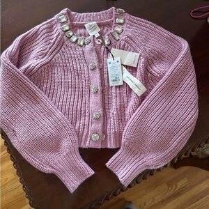 Cinq à Sept
Millie Shaker Embellished Sweater NWT size XS